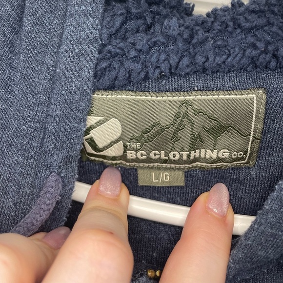 THE BC CLOTHING CO. zip up hoodie mens - Picture 3 of 6